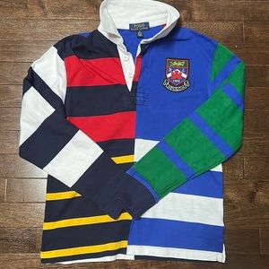 Polo Ralph Lauren Polo, Kids M (10-12), red, white, blue, green, yellow.